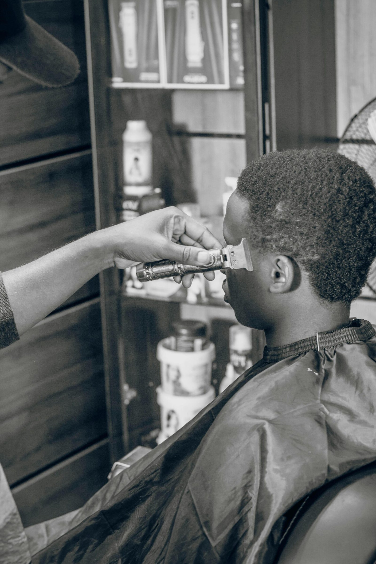 haircut-trimmed